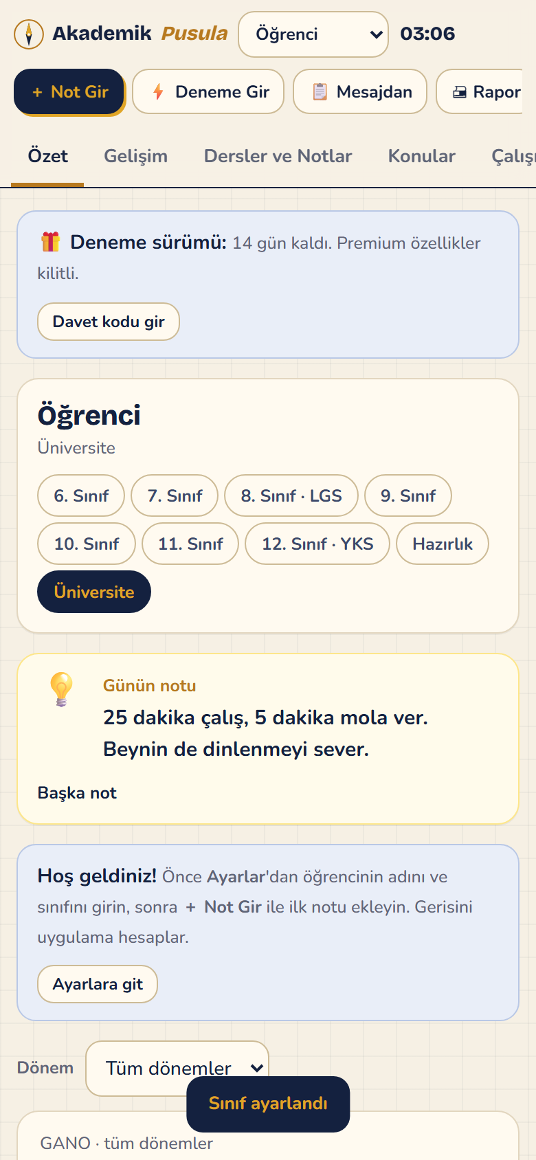 Krem görünüm